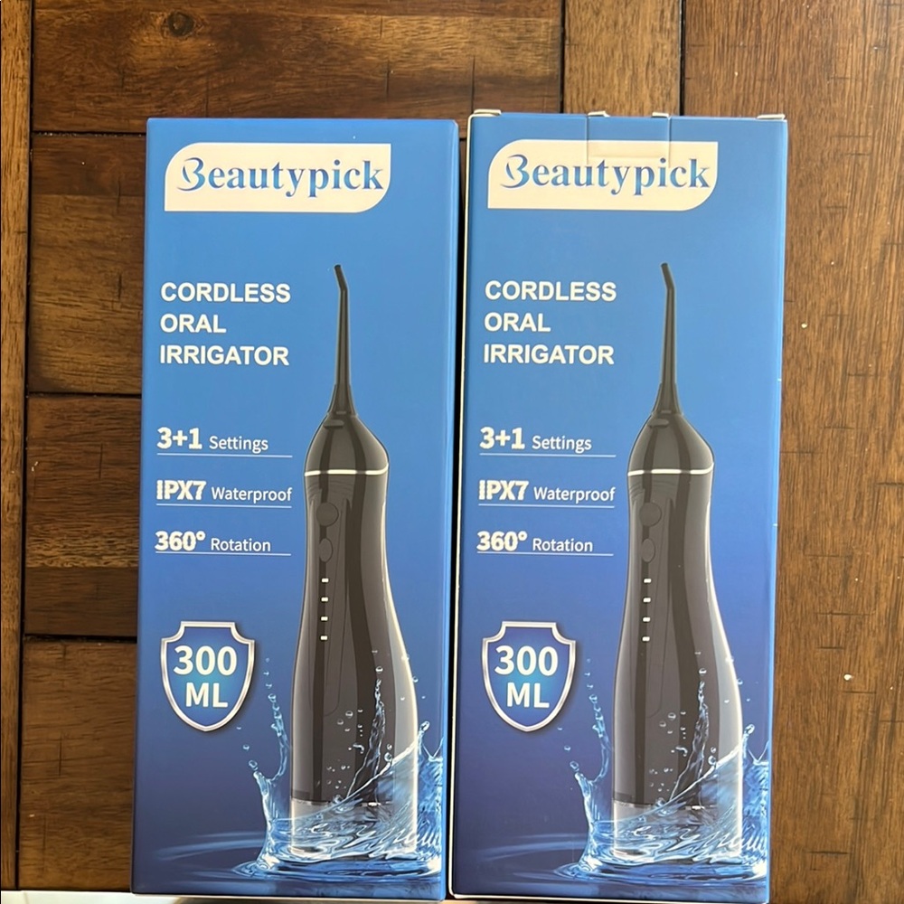 Beautypick Cordless Oral Irrigator water pick- Black